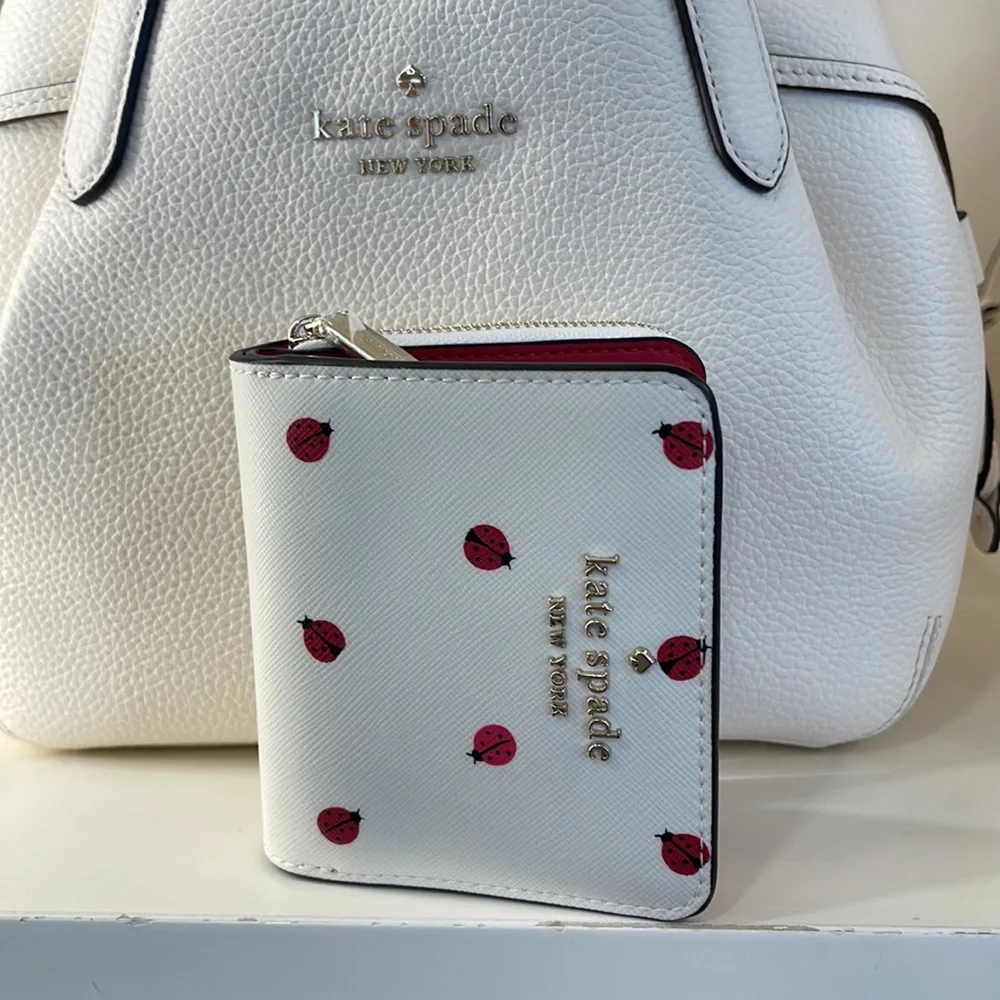 Kate Spade Staci Small Ladybug Zip Around Wallet
COLOR:
Cream Multi - Picture 13 of 16
